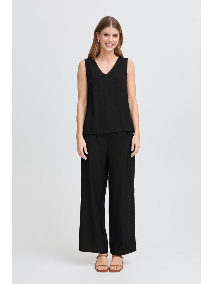 Ärmellose Bluse FRARIANA Regular fit in Black
