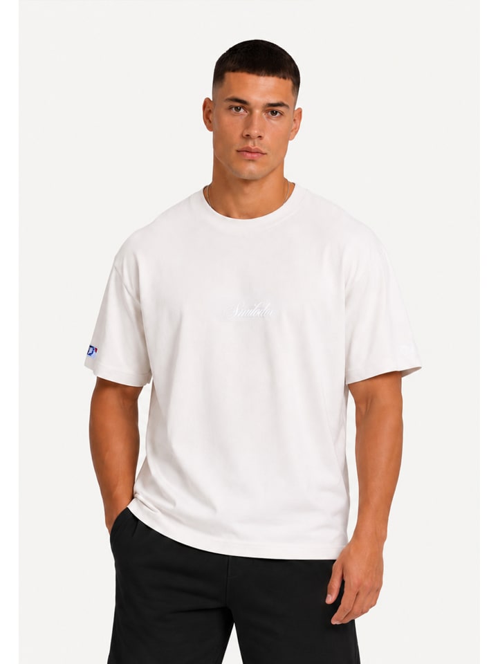 Oversized T-Shirt Varendo in Creme