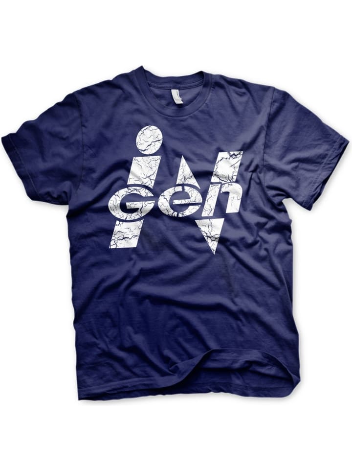 T-Shirt in Blau