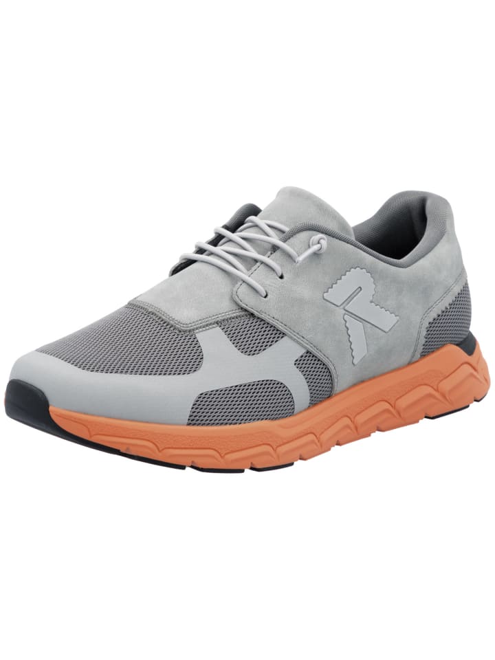 Schnürschuh in grau