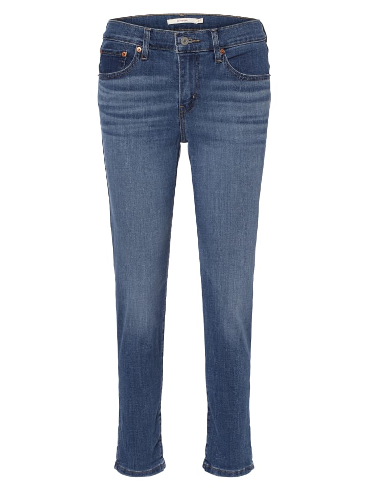 Jeans Boyfriend in blue stone
