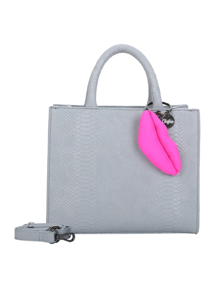 Big Boxy Shopper Tasche 26 cm scaled snake blue
