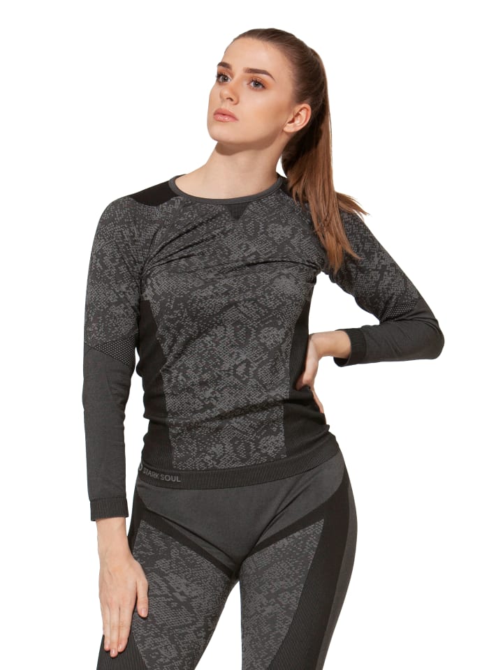 Thermo Funktionsshirt Seamless in grau