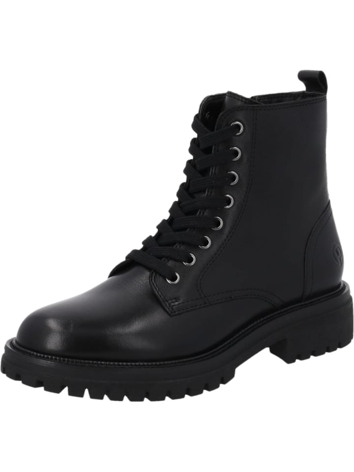 Schnürstiefeletten Venlar in Schwarz