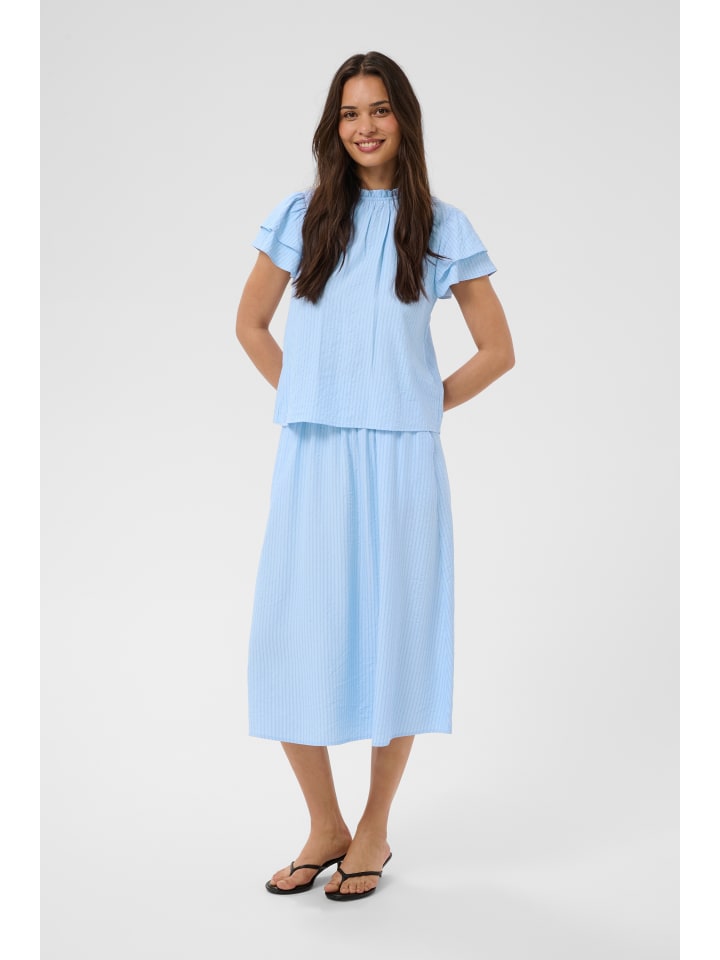 Rock KAfloor A-shape in Light Blue, White Stripe