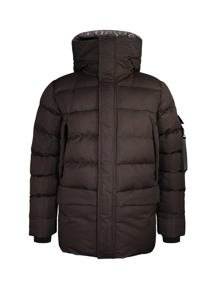 Parka in brown