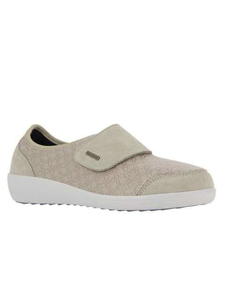 Schnürschuh in beige