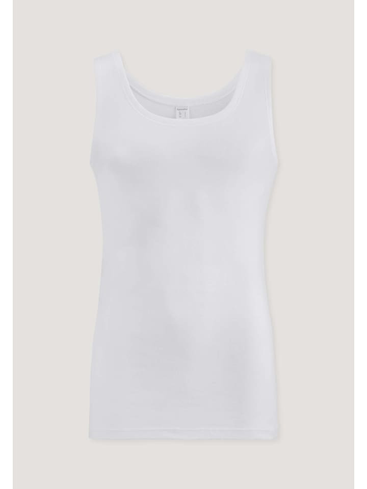 Hessnatur Athletic Shirt PURE COTTON aus reiner Bio-Baumwolle in naturweiss