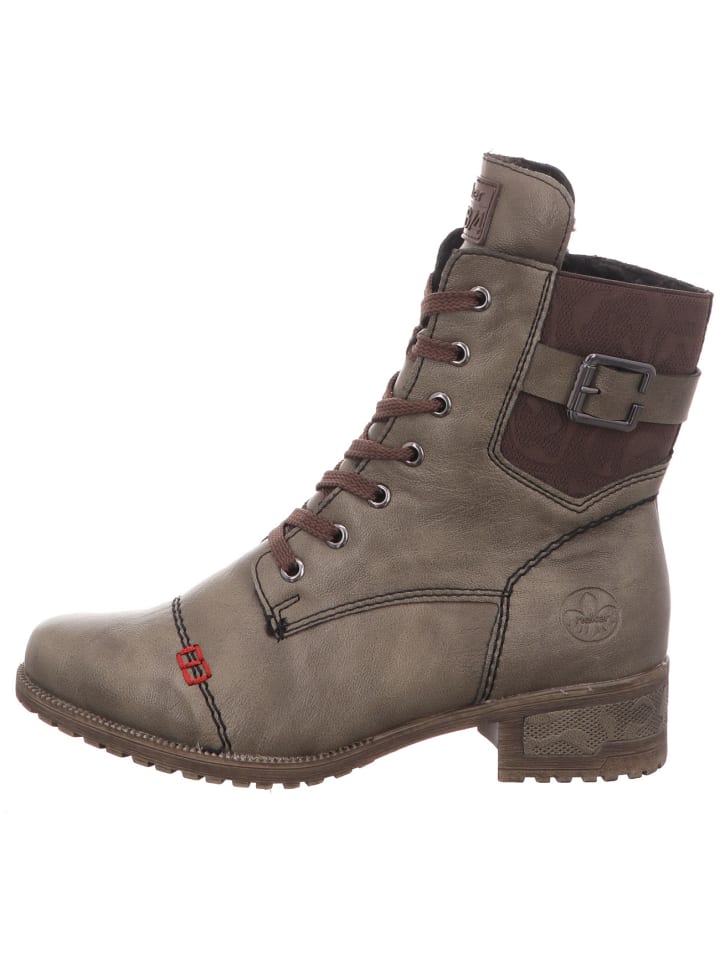 Schnürschuh in grün