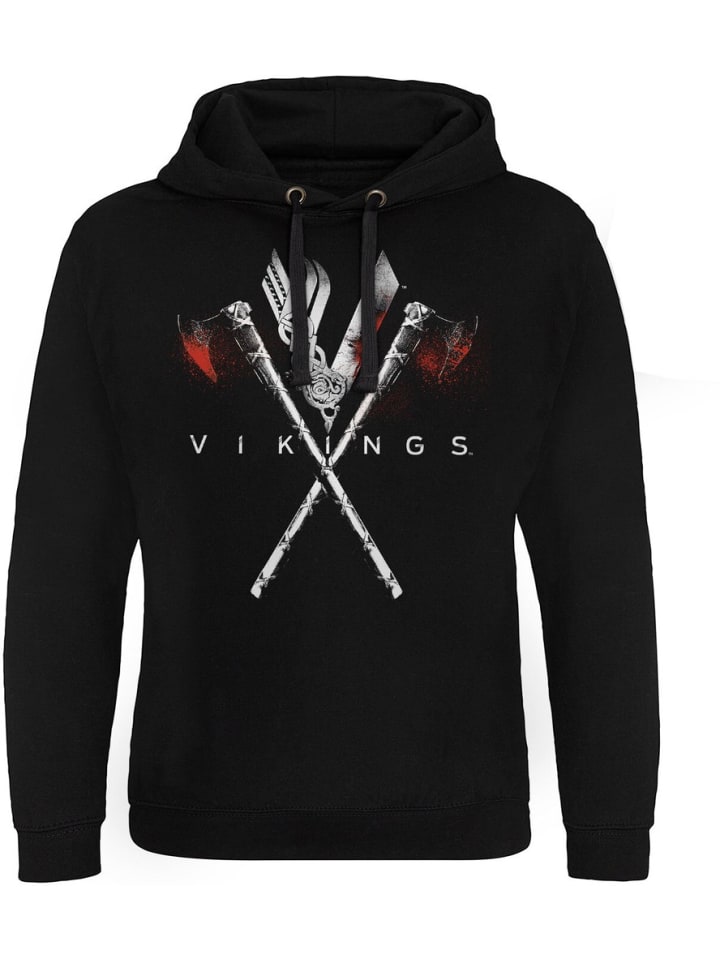 Hoodie in Schwarz