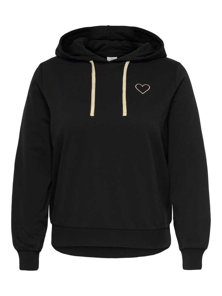 Kapuzenpullover in Black