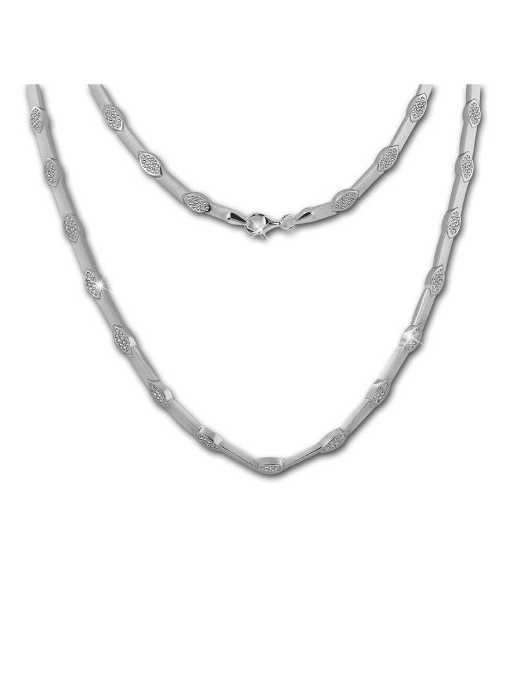 Halskette Silber 925 Sterling Silber ca. 45cm Fantasiekette