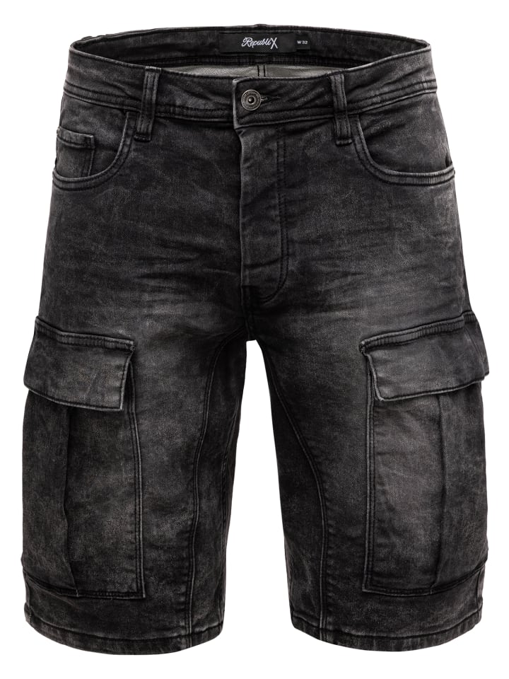 Cargoshorts MILO in Schwarz