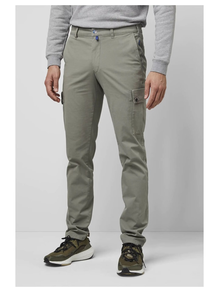Baumwollchino M5 Cargo in OLIV