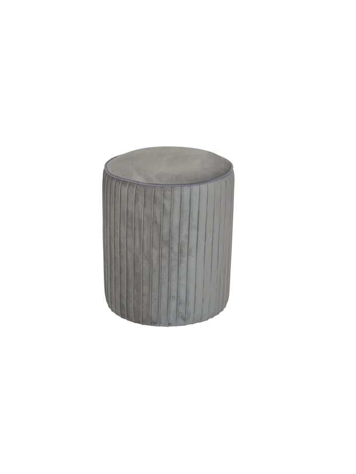 Sitzpouf Annabell in grau