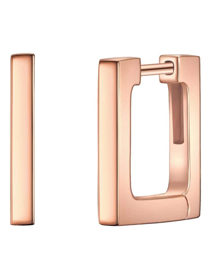 Creolen aus Sterling Silber in roségold