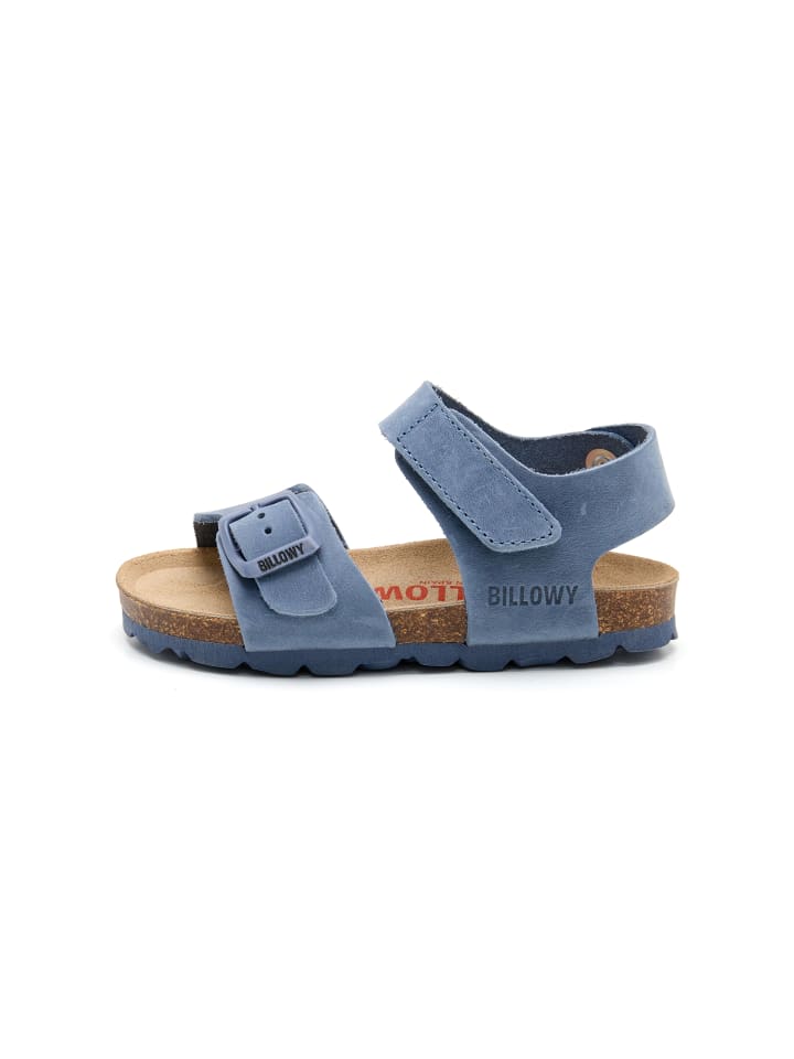 Pantoletten in blau