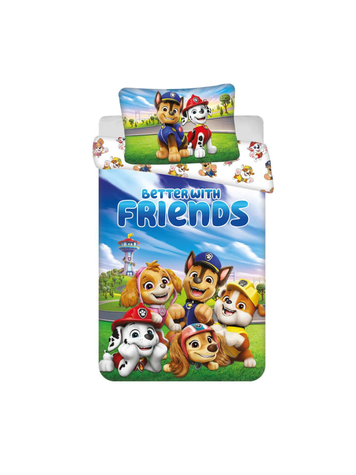 Better With Friends Kinderbettwäsche