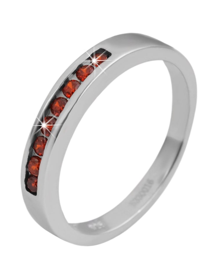 Damen Ring aus 925 Silber mit Zirkonia in silber