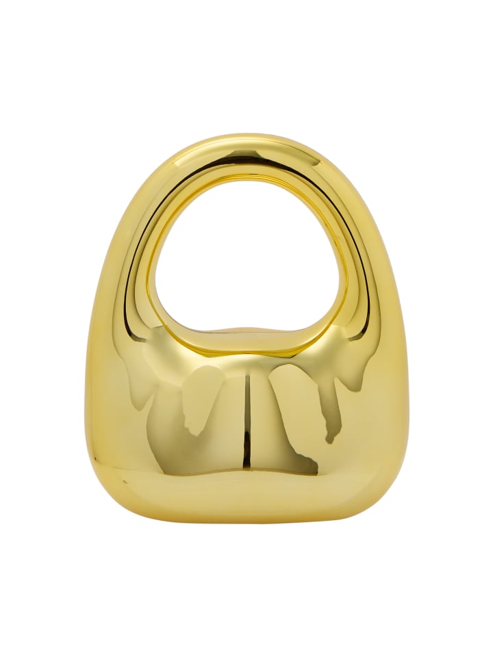 Women Handbag in Champagne Gold