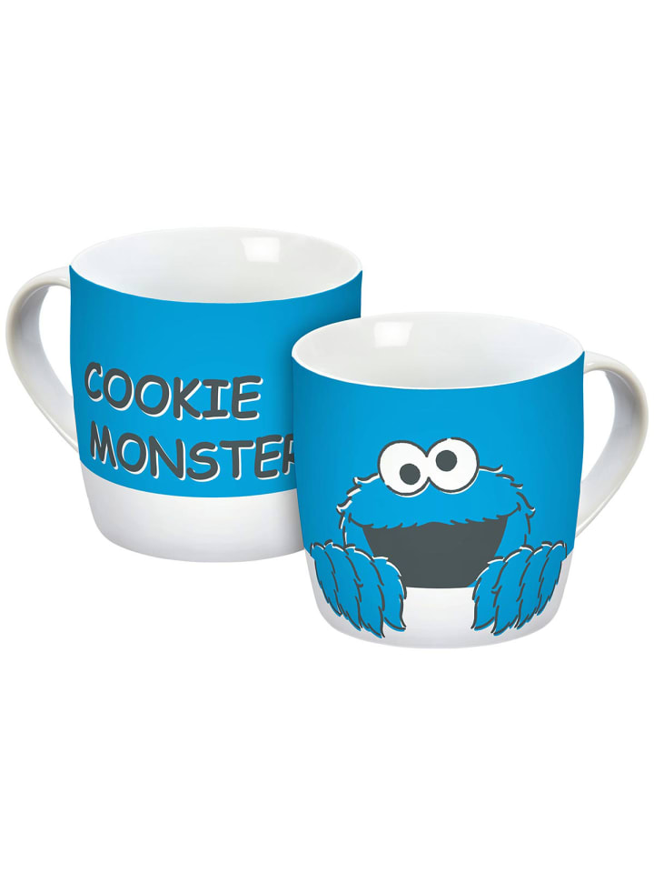 Tasse Krümelmonster in Blau - 300 ml