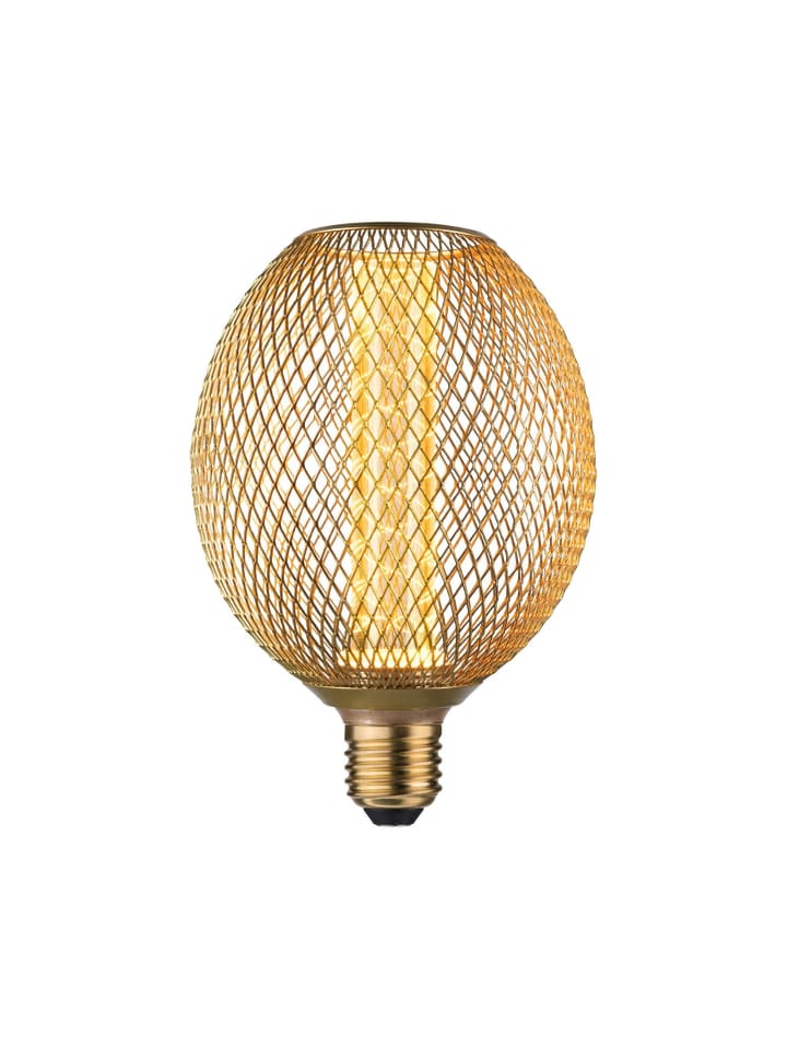 Metallic Glow Standard 230V LED Globe Spiral