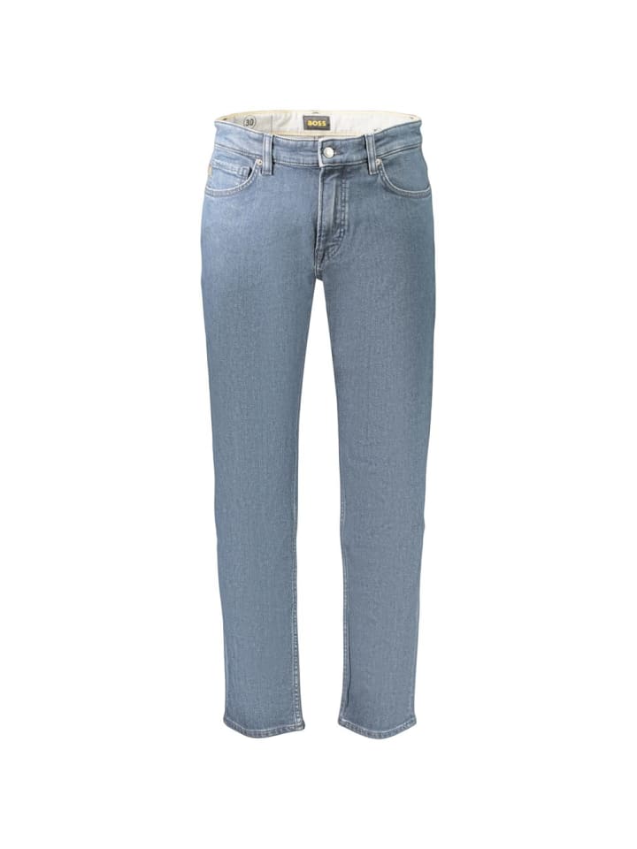 Blau Baumwolle Herren Jeans