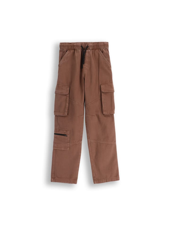 Stoffhose in braun