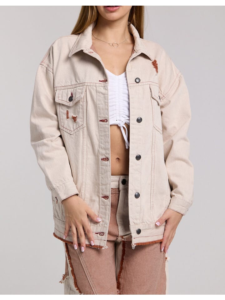 Jacken JACKET in BEIGE