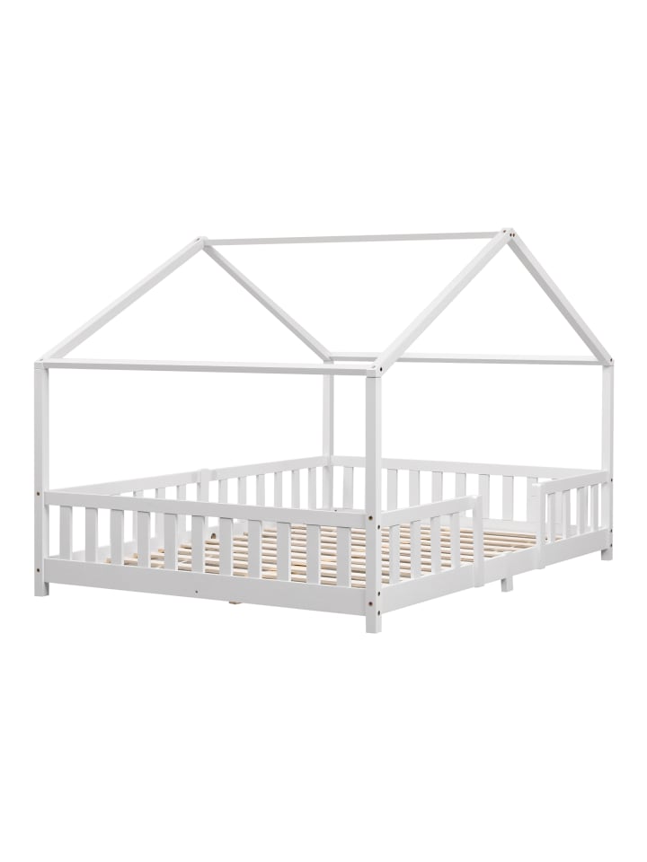 Kinderbett Treviolo in Weiß (L)200cm (B)140cm