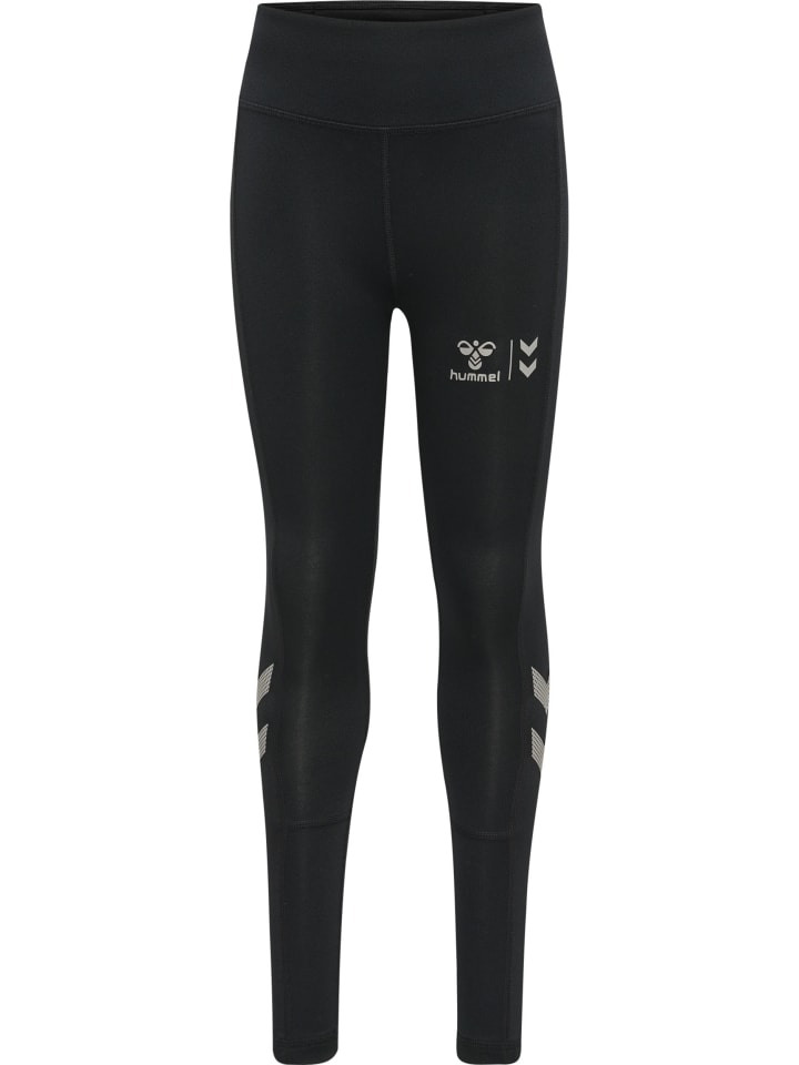 Verstellbare Taille Leggings Hmlmonsun Kinder in BLACK