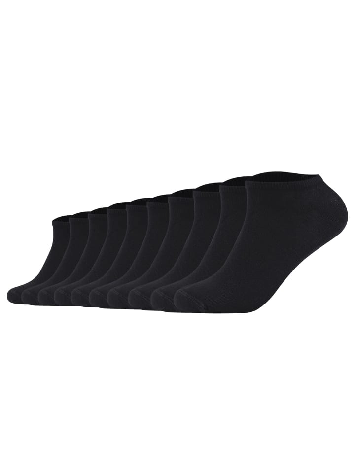 Socken 10er Pack in Schwarz