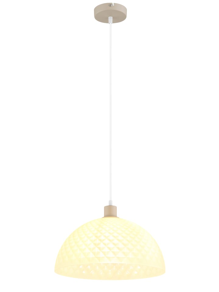 Hängeleuchte "SELMA" in beige