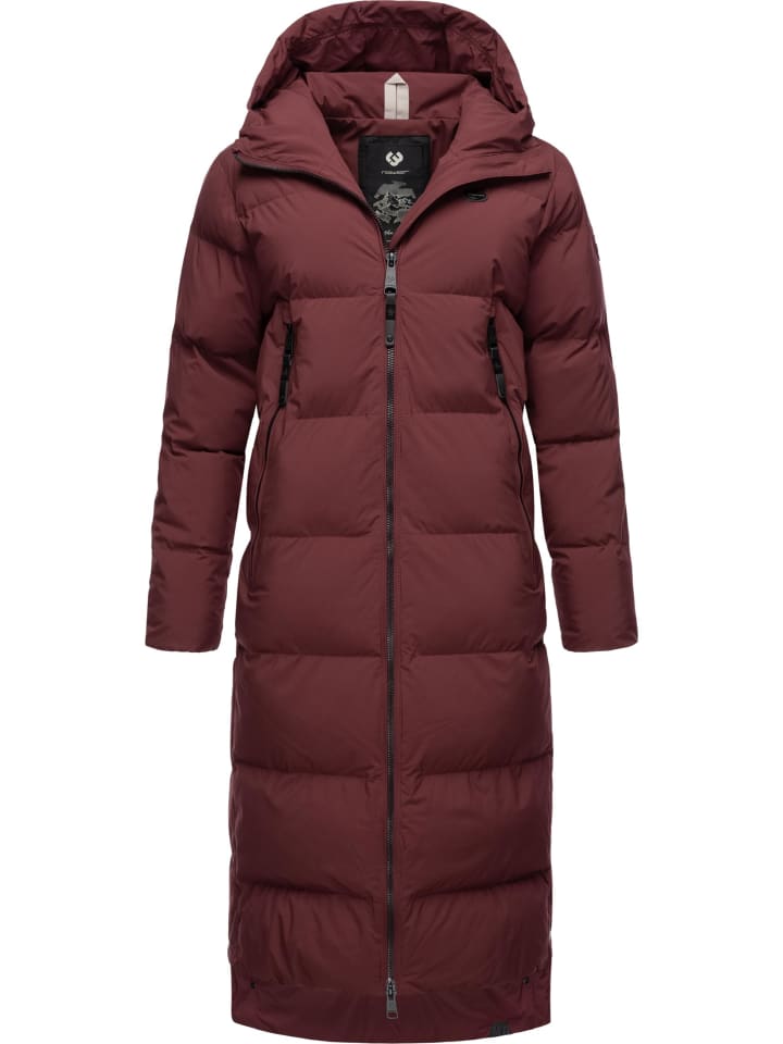 Wintermantel Patrise in Wine Red