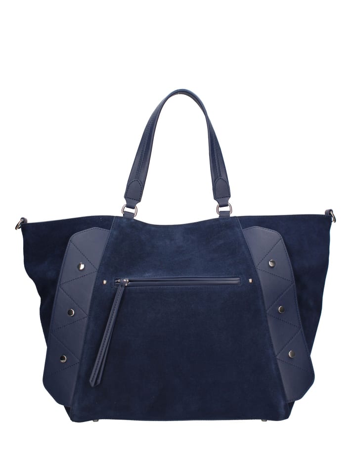 Schultertasche in BLU JEANS