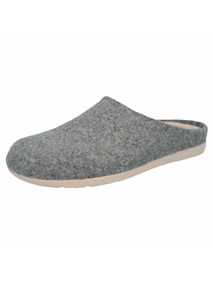 Pantolette in grau