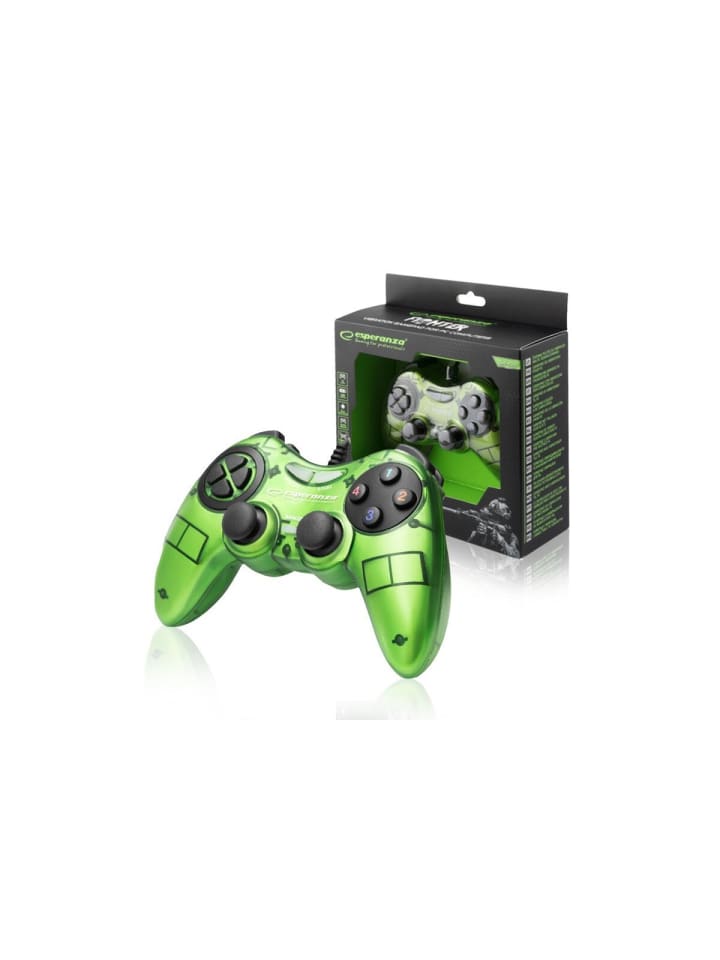Fighter USB Gamepad PC Grün