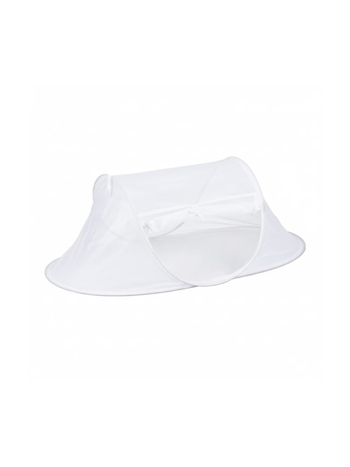 Fliegenhaube in Weiß - (B)110 x (H)40 x (T)58 cm