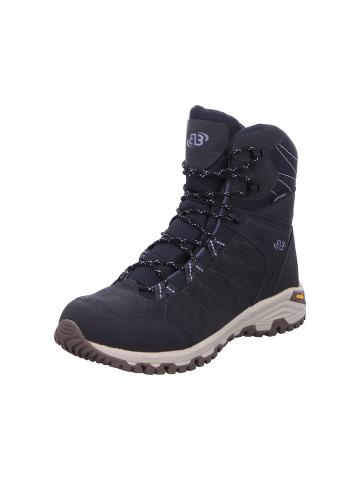 Schnürstiefel Mit Tex-Membran in grau