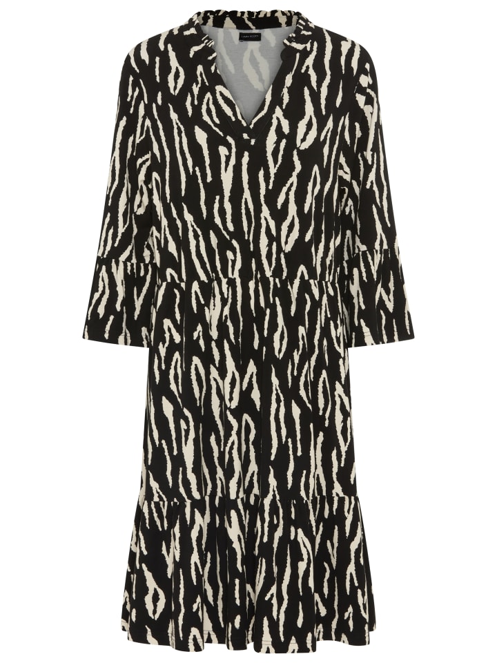 Jerseykleid in gemustert