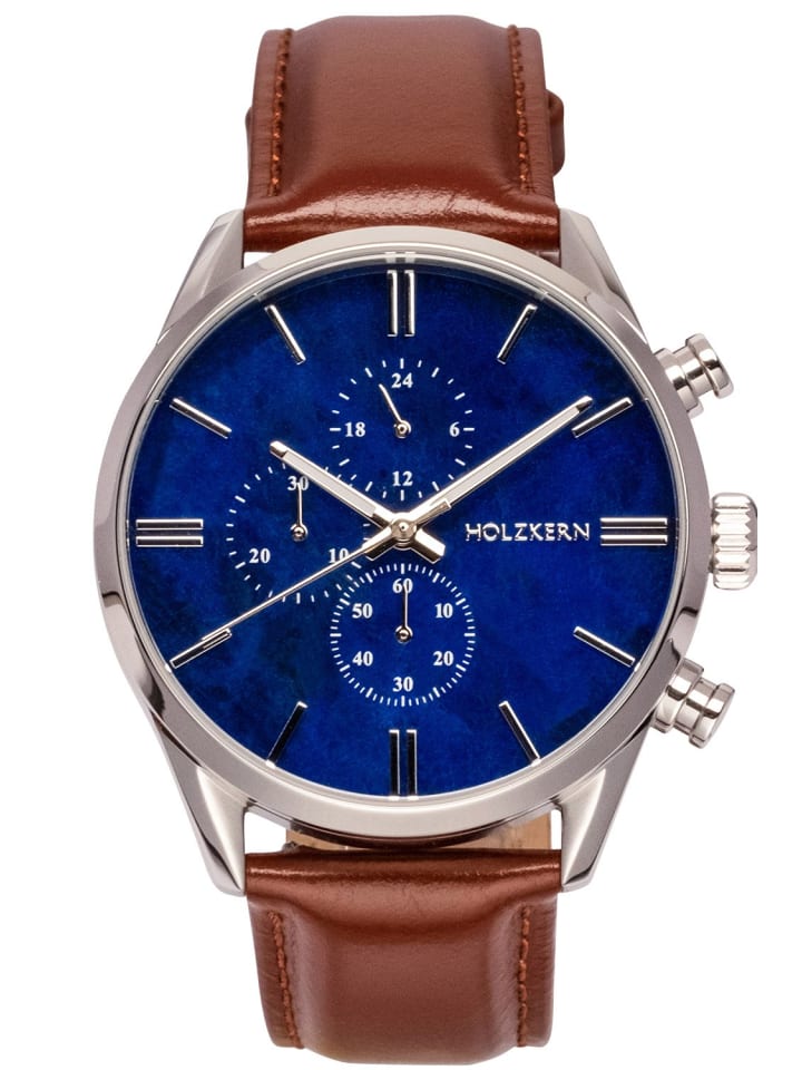Herrenuhr Chronograph Naturalist Marmor/Silberfarben