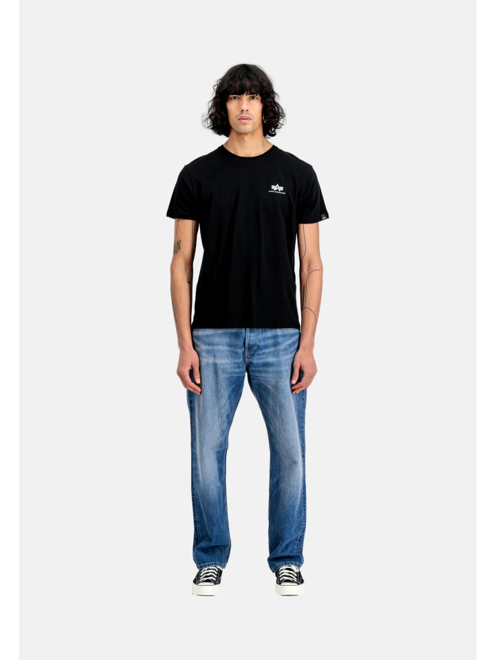 T-Shirt in schwarz