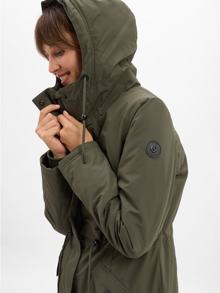 Parka Elsien in oliv