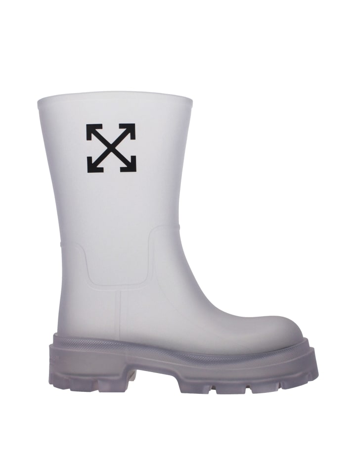Transparent PVC Knöchel Stiefel