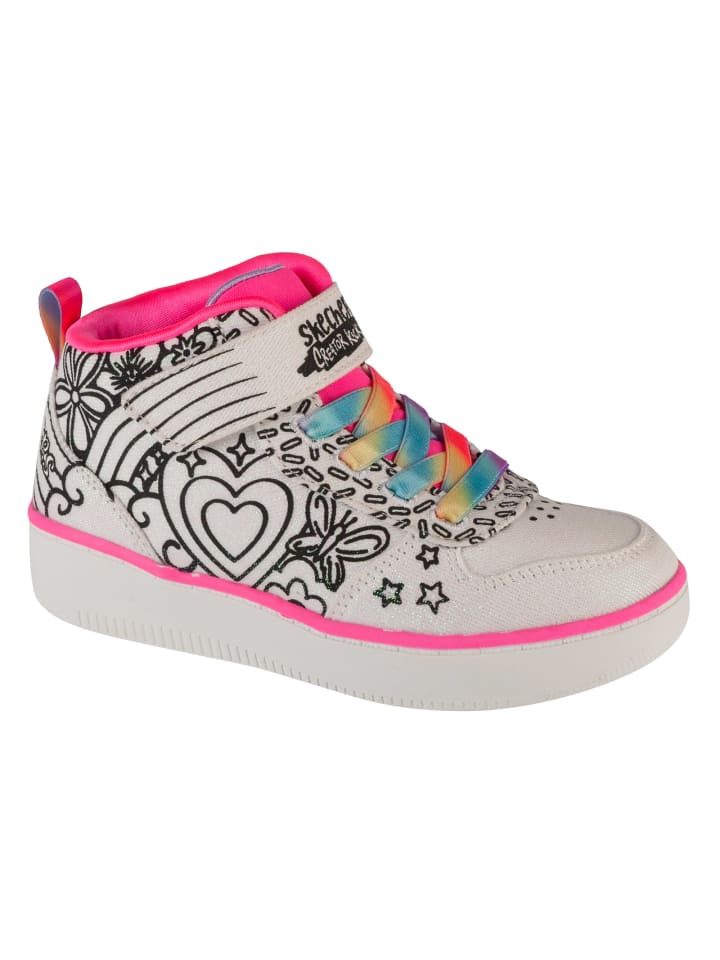 Skechers Sport Court 92 - Color Me Kicks in Weiß