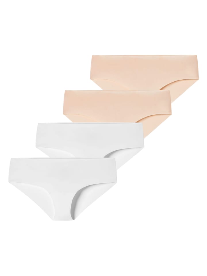 Panty Invisible Light in weiss, sand