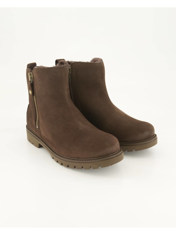 Winterstiefeletten in Braun
