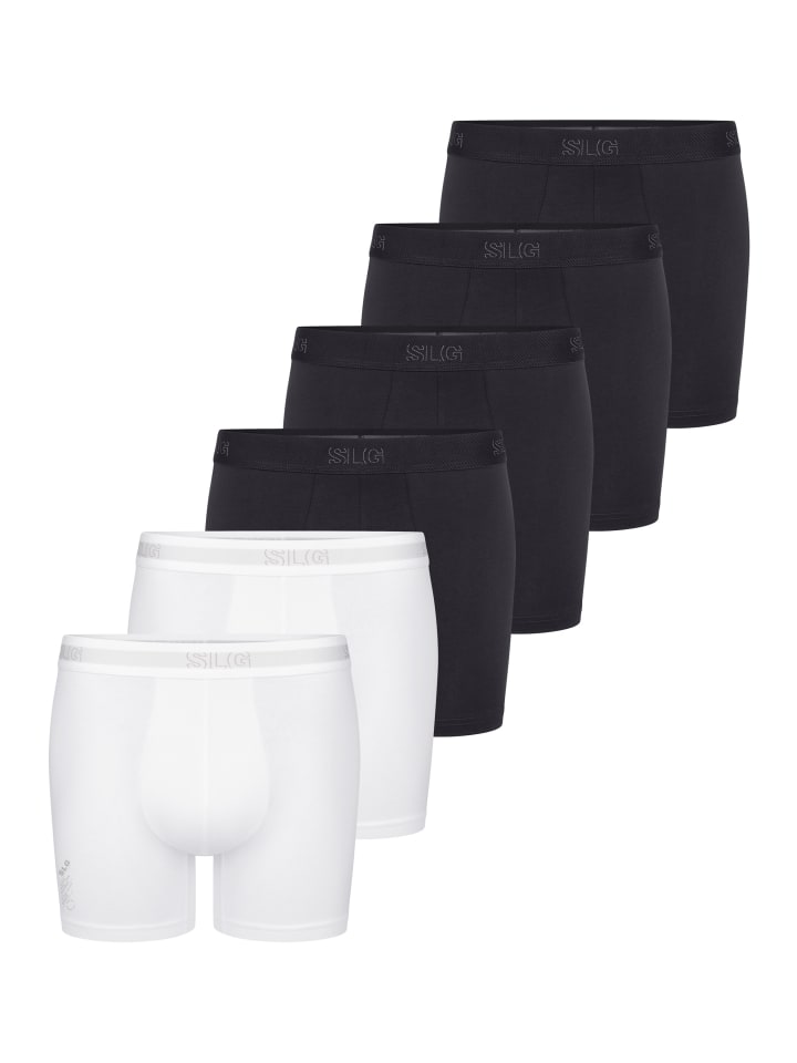 Long Short / Pant SLG Base in Schwarz / weiß