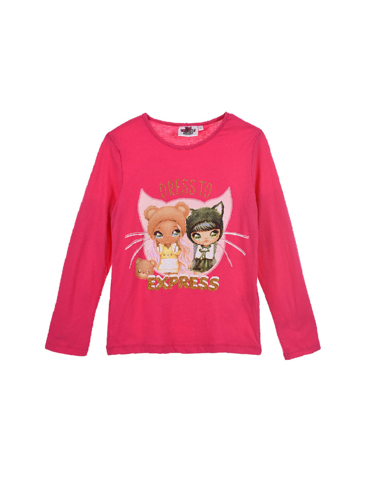 Langarmshirt Longsleeve in Pink