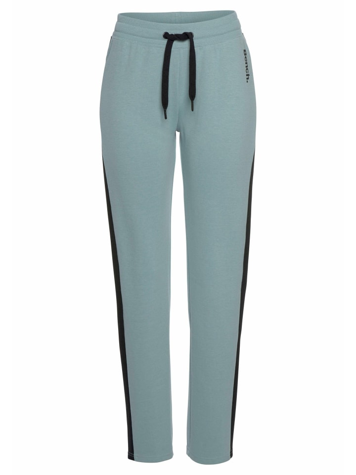 Sweathose in mint-schwarz